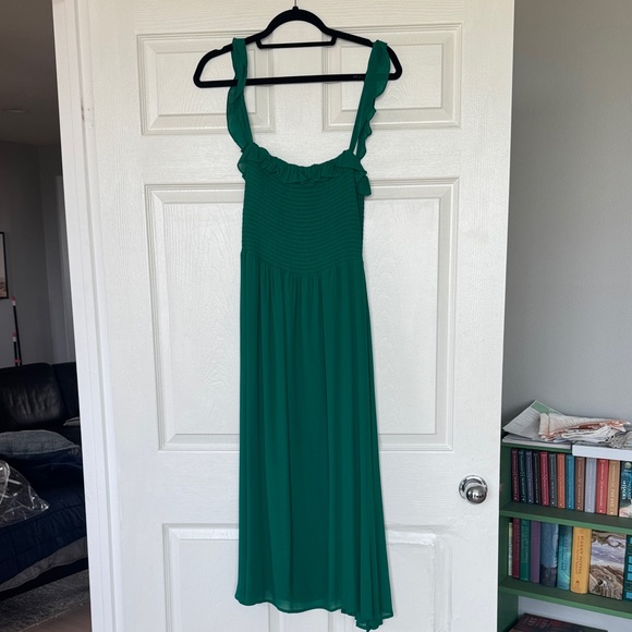 Reformation Dresses & Skirts - Reformation Ruffle Strap Midi Dress